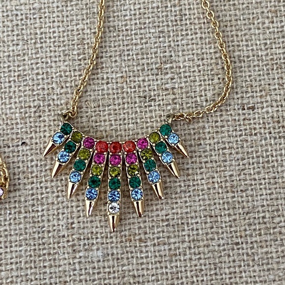 Stella & Dot Rainbow Delicate Renegade set - Picture 3 of 4